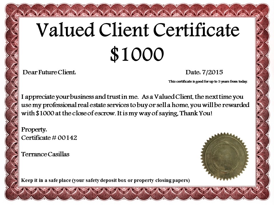 certificate images free
